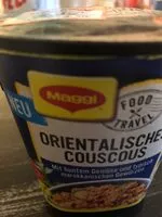 Mängden socker i Orientalisches Couscous