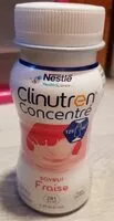 Mängden socker i Clinutren concentré fraise