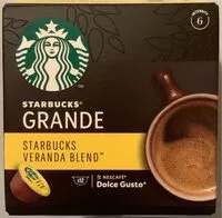 Mängden socker i Starbucks by Nescafe Dolce Gusto Veranda Blend Grande