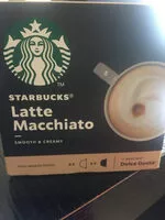 Mängden socker i STARBUCKS by NESCAFE DOLCE GUSTO Latte Macchiato 129g