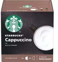 Mängden socker i Cappuccino Em Cápsula Starbucks Caixa 120g 12 Unidades