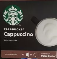 Mängden socker i STARBUCKS by NESCAFE DOLCE GUSTO Cappuccino 120g