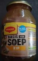 Mängden socker i Maggi basis soep kip