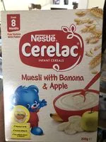 Mängden socker i Multigrain with banana & apple