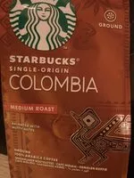 Mängden socker i STARBUCKS Medium Colombia Café Moulu 200g
