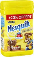 Mängden socker i NESQUIK Poudre cacaotée boîte 1Kg + 20% offert