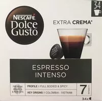 Mängden socker i Cafe Espreso Intenso cápsula