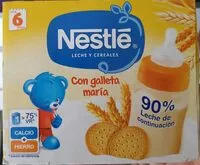 Mängden socker i Leche y cereales con galleta María