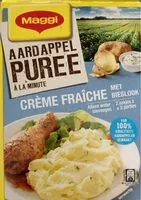 Mängden socker i Aardappel Puree a la minute