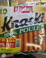 Mängden socker i Knacki