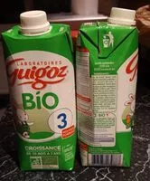 Mängden socker i GUIGOZ 3 BIO BRIQUE 500ml