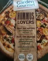 Mängden socker i Hummus lovers pizza