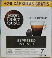 Mängden socker i Espresso Intenso