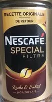 Mängden socker i Nescafe Special filtre Riche et subtil