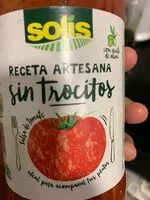 Mängden socker i Tomate frito receta artesana sin trocitos