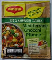 Mängden socker i Mediterrane Gnocchi Pfanne