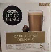 Mängden socker i Café au lait delicato