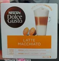 Mängden socker i latte macciato
