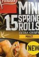 Mängden socker i Mini Spring Rolls poulet