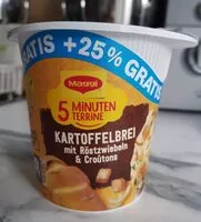 Mängden socker i Kartoffelbrei (mit Röstzwiebeln & Croûtons)