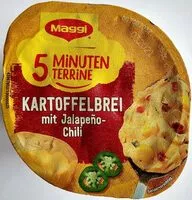 Mängden socker i Kartoffelbrei mit Jalapeño-Chili