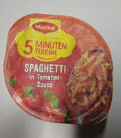 Mängden socker i 5-Minuten: Spaghetti in Tomatensauce