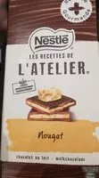 Mängden socker i Chocolat au lait au nougat