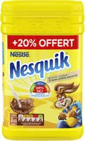Mängden socker i NESQUIK Poudre Cacaotée Boite 6 x (1kg+20% OFFERT)