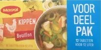 Mängden socker i Bouillon de poulet
