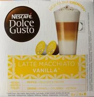 Mängden socker i Cáspulas de Café Latte Macchiato Vainilla