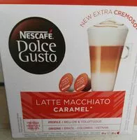 Mängden socker i Kapseln Latte Macchiato caramel
