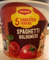 Mängden socker i 5 Minuten Terrine Bolognese