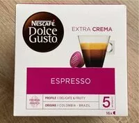 Mängden socker i Espresso extra crema