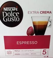 Mängden socker i Espresso extra crema