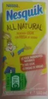 Mängden socker i Nesquik all natural batido de fresa