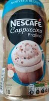 Mängden socker i NESCAFÉ Cappuccino Praline Café soluble, Boîte de 279g