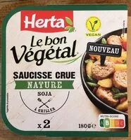 Mängden socker i Saucisse crue nature