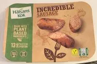 Mängden socker i Incredible Sausage