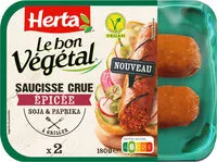 Mängden socker i saucisse crue épicée - Le bon végétal
