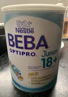 Mängden socker i Beba optipro junio 18+