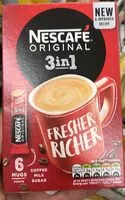 Mängden socker i Nescafe original 3 in 1
