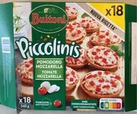 Mängden socker i Piccolinis