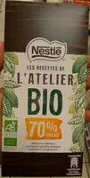 Mängden socker i Les recettes de l'atelier bio 70% chocolat noir