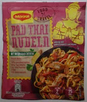 Mängden socker i Pad Thai Nudeln