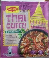 Mängden socker i Maggi Thai Curry