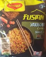 Mängden socker i Fusian yakisoba curry
