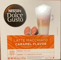 Mängden socker i Latte Macchiato Caramel