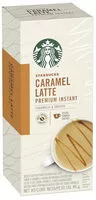 Mängden socker i Mistura Para Bebida Com Café Em Sachê Caramel Latte Starbucks Premium Instant Caixa 86g 4 Unidades