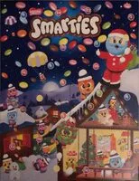 Mängden socker i Calendrier smarties
