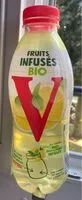 Mängden socker i VITTEL Fruits Infusés bio eau aromatise Citron Menthe 75cl